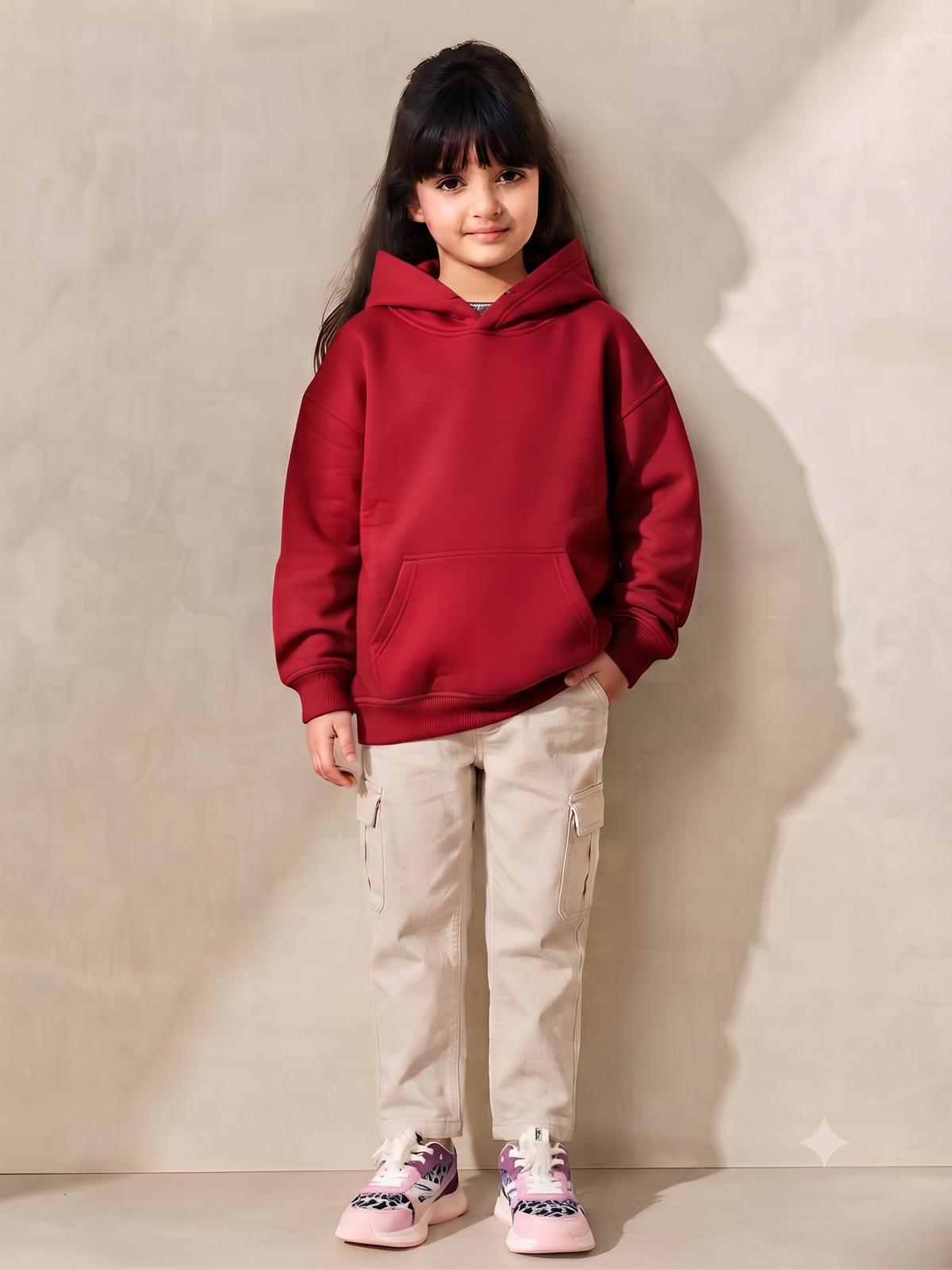 Kids Unisex Cotton Fleece Hoodies