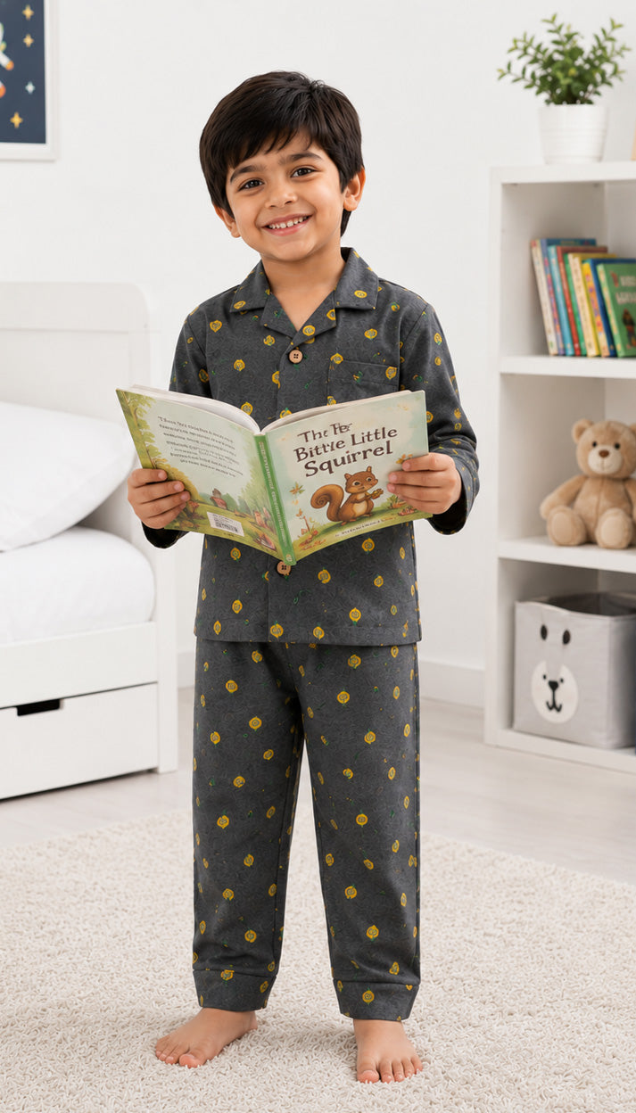AC Bedtime KIds Printed PJ Suits