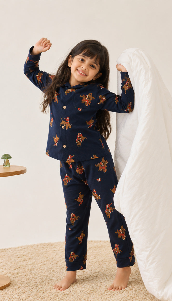 AC Bedtime KIds Printed PJ Suits