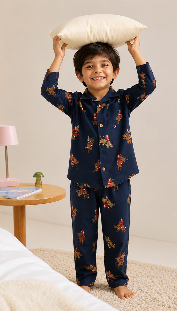 AC Bedtime KIds Printed PJ Suits