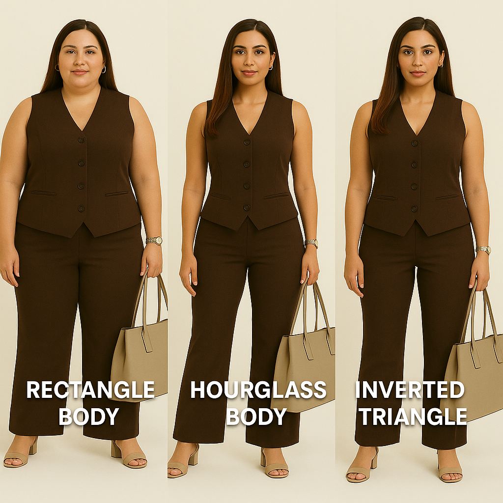 Mocha Power Suit – Linen Brown Sleeveless Co-ord Set | Formal Office Wear