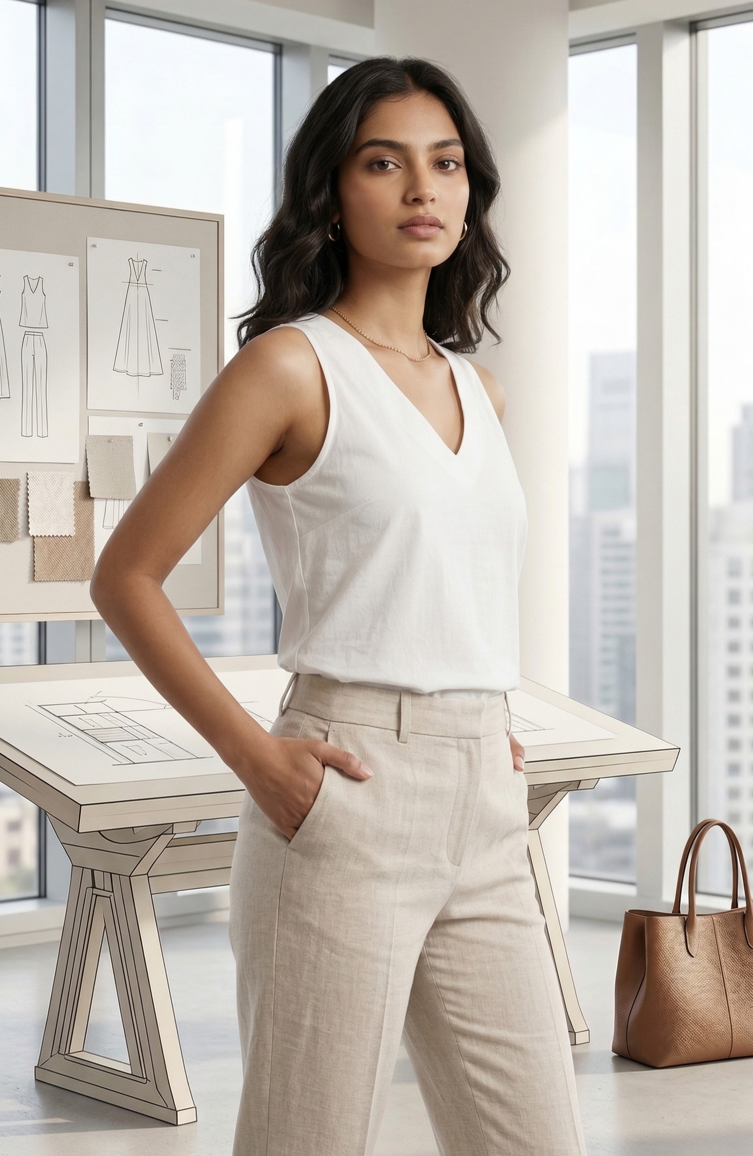 Pure Cotton Basic Tank Tops