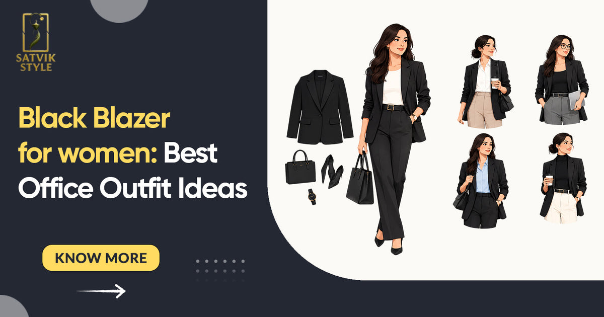 Black Blazer for Women: Best Office Outfit Ideas