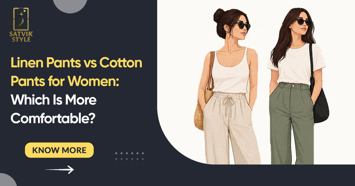 Linen Pants vs Cotton Pants for Women: Which Is More Comfortable?