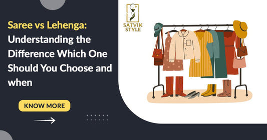 Saree vs Lehenga: Understanding the Difference, Which One Should You Choose and When