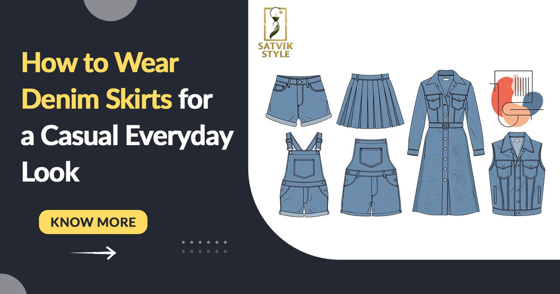 How to Wear Denim Skirts for a Casual Everyday Look