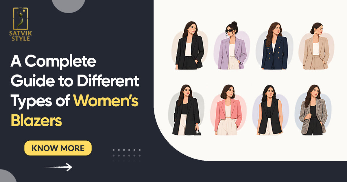 A Complete Guide to Different Types of Women’s Blazers