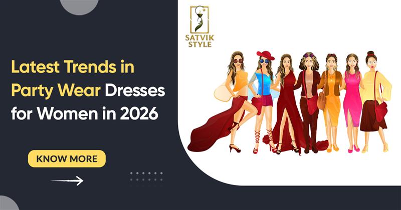 Latest Trends in Party Wear Dresses for Women in 2026
