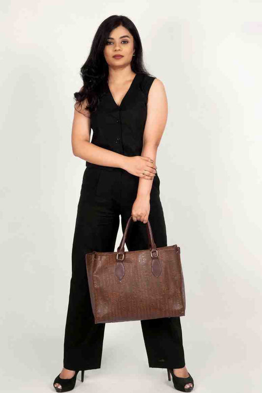 Black Linen Waistcoat Co-ord Set | Formal Office Wear