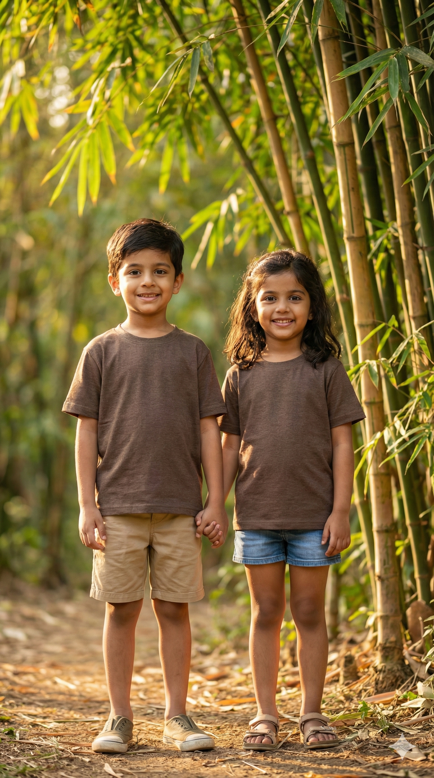 Ultra-Soft Bamboo Cotton Kids T-Shirt | Antimicrobial, Breathable & Organic Everyday Wear