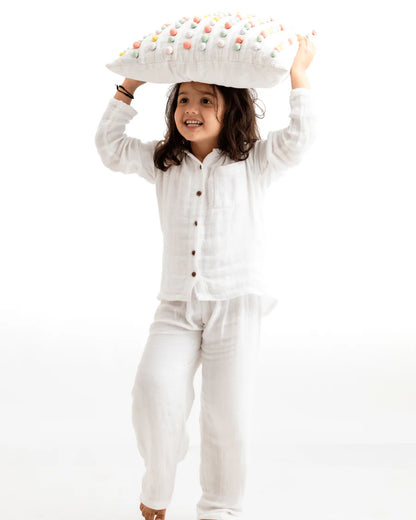 Kids Pure Organic Muslin Nightwear