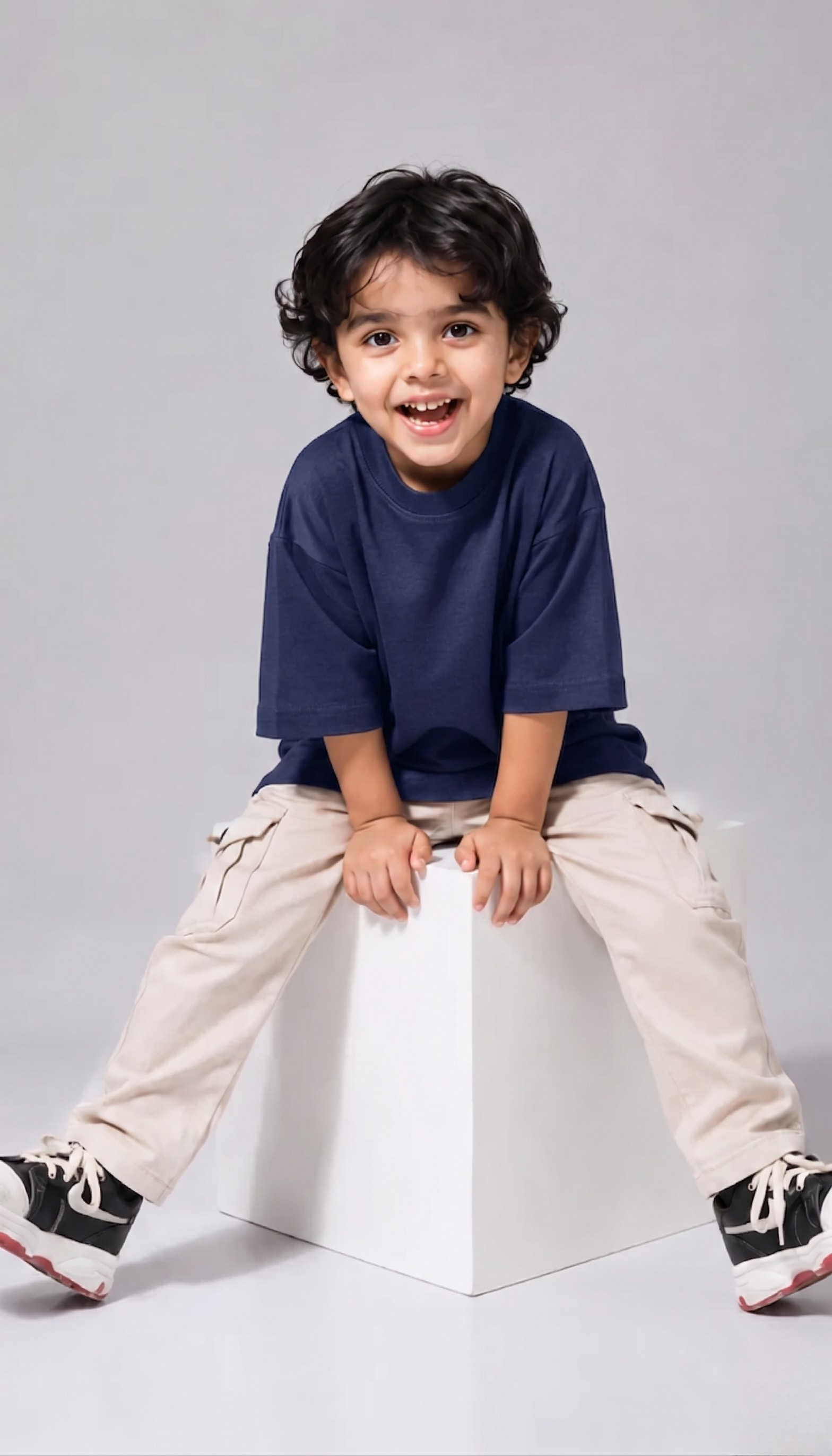 Ultra-Soft Bamboo Cotton Kids T-Shirt (Royal Blue)