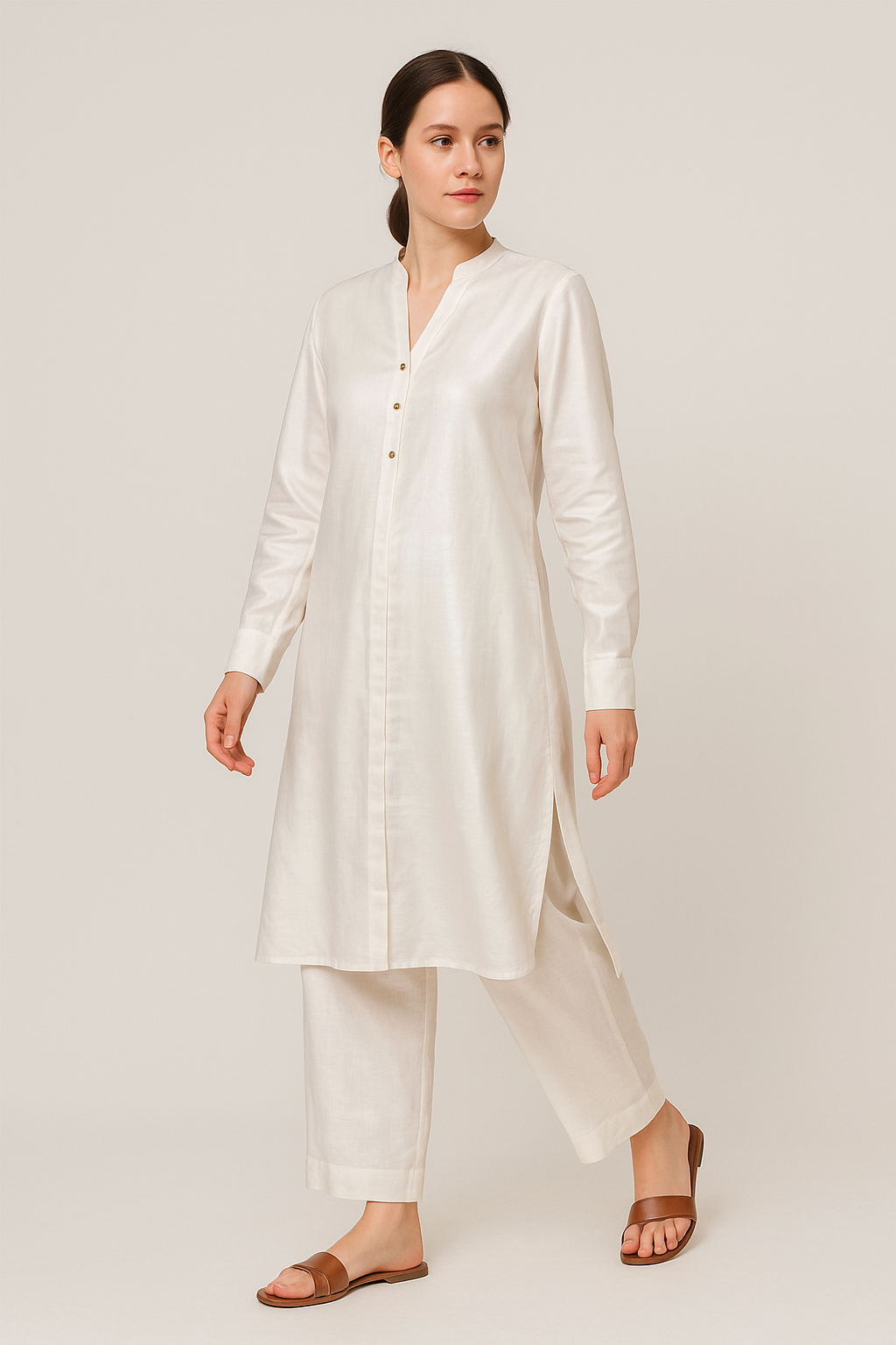 Ivora Chanderi Silk Co-ord Set