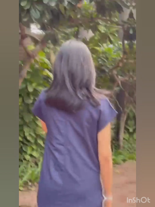 Charcoal Grace – High Neck Linen Maxi Dress for Evening Dinners & Semi-Formal Events